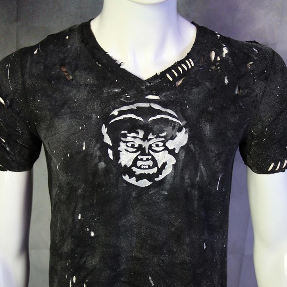 COPY - Wolfman Handmade Distressed Destroyed Ripp… - Picture 2 of 7